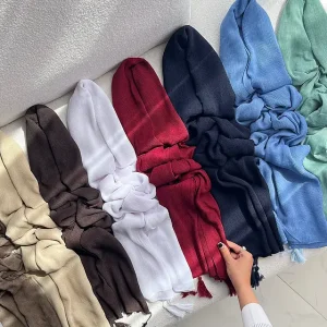 شال پلیسه برشکا ساده وارداتی