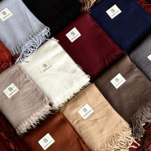 شال موهر ریشه دار گرنسی وارداتی(۱۵۴۴)