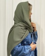 شال پلیسه برشکا لبه ریش(1469) - Image 5