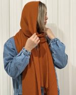 شال پلیسه برشکا لبه ریش(1469) - Image 4