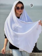 شال پلیسه برشکا دور خز لیبل دار(643) - Image 12
