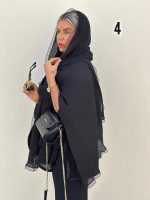 شال مشکی مزونی اورجینال - Image 5