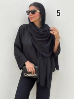 شال مشکی مزونی اورجینال - Image 6
