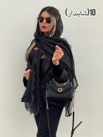 شال مشکی مزونی اورجینال - Image 10