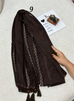 شال پارت قهوای وارداتی(۱۵۶۱) - Image 6