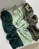 شال ابریشم ژان ژان اورجینال ترک وارداتی(1551) - Image 5