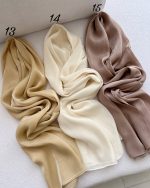 شال ابریشم ژان ژان اورجینال ترک وارداتی(1551) - Image 3