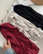شال مخمل کبریتی وارداتی(۱۵۲۸) - Image 2