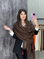 شال پلیسه حصیری وارداتی - Image 6