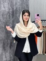 شال پلیسه حصیری وارداتی - Image 11