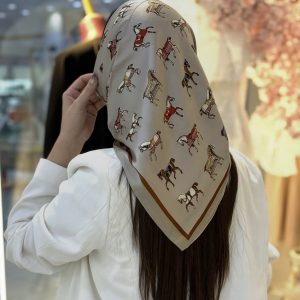 مینی اسکارف ابریشم توییل (1460)